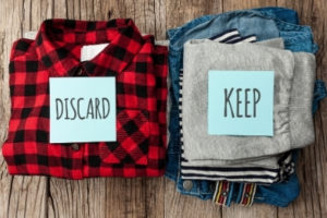 discard and keep piles