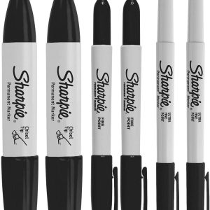 Sharpie Permanent Markers (6 Pack)